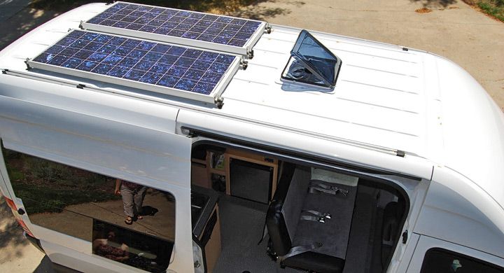 Camper mat Solarpanneauen 100w 12v Skylight