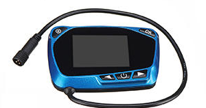 parking heater lcd mando azul futurista termostato calefaccion estacionaria estatica china