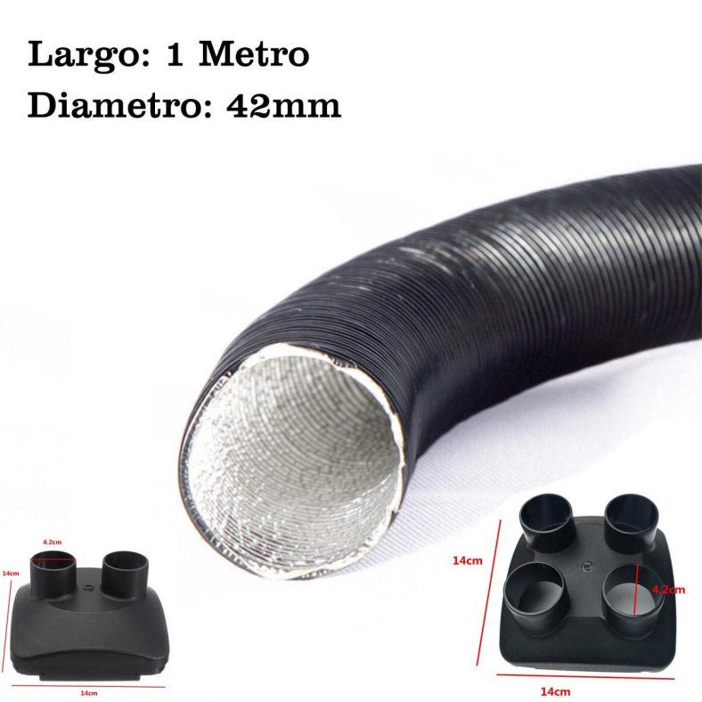 Salida De Aire Caliente Para Calefactor De Coche 60mm - Compatible Con Eberspacher, Webasto, Propex