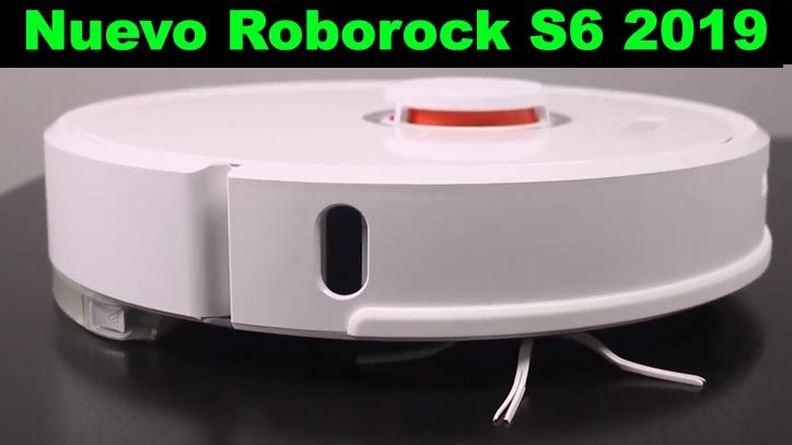 Novi robot Inteligentni aspirirajući Xiaomi Roborock S6 alternativa S50 S51 S55 bijela crna globalna verzija
