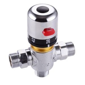 mitigeur vanne thermostatique robinet d'eau chaude chaudière